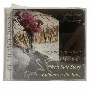 Intimate‎ Broadway: My Favorite Things CD The  Soun
